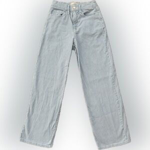 Universal Thread Hi Rise Relaxed Fit Wide Leg Striped Jeans, Women’s Size 00S